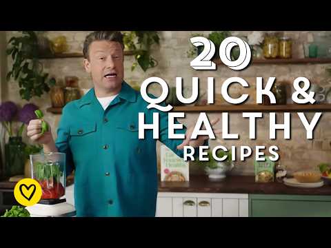 20 Quick & Healthy Recipes To Cook At Home | Jamie Oliver