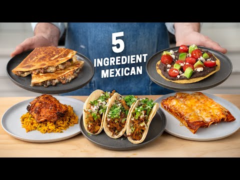 5 Ingredient Mexican Meals – Epic Flavor, Minimal Effort.