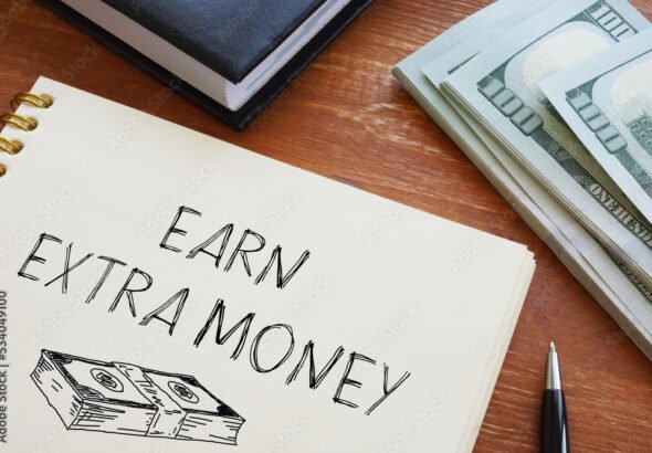 Earn Extra Money is shown using the text