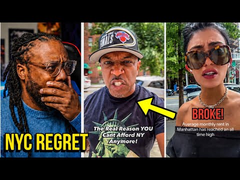 20 Minutes of Americans REGRETTING Moving to NYC