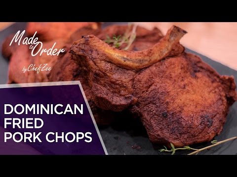 Dominican Fried Pork Chops | Chuletas Fritas | Dominican Recipes | Made to Order | Chef Zee Cooks