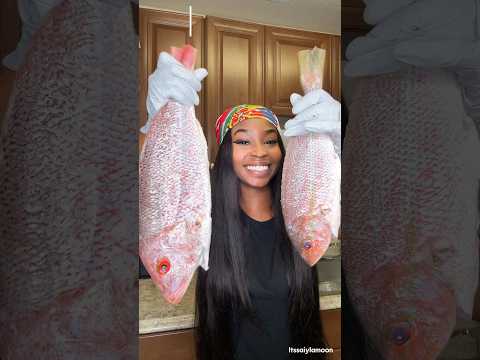 How to make the popular Haitian Fried Snapper Dish! 🇭🇹Class are y’all in attendance??? 👀 Hehee 🤭