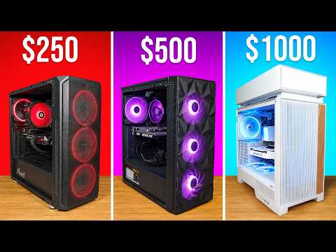 I Built The BEST Gaming PC For Every Budget!