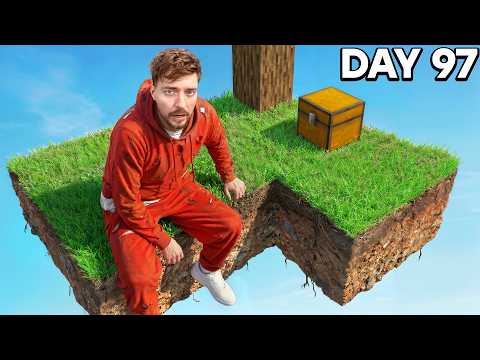 I Survived 100 Days in Skyblock