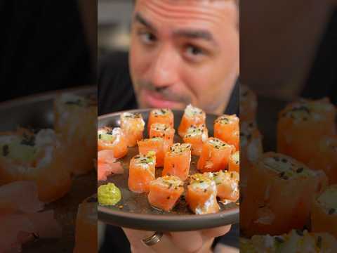 Keto Salmon Bites! #ketorecipes #salmonbites #sushirecipe
