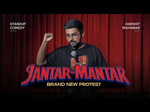 My First Protest | Standup Comedy By Harshit Mahawar