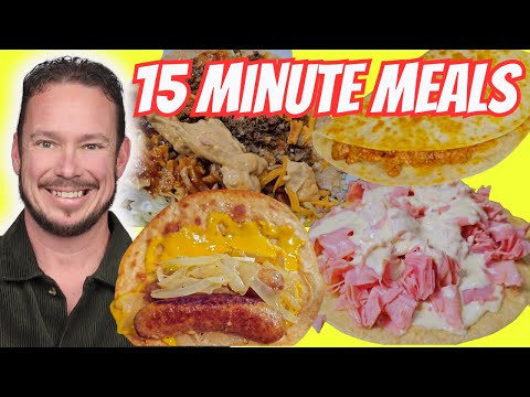 Simple Keto Meals READY IN 15 MINUTES