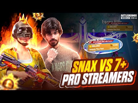 Snax Defeating 7+ Pro STREAMERS | I played as Snax Gaming For a Day🔥 – Zodd Gaming