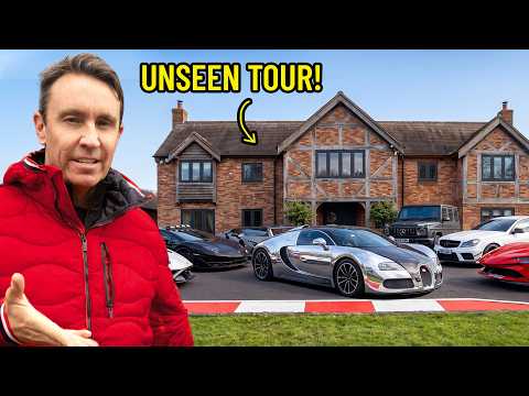 TOUR OF MY CAR COLLECTION AT MY PETROL HEADS DREAM HOME
