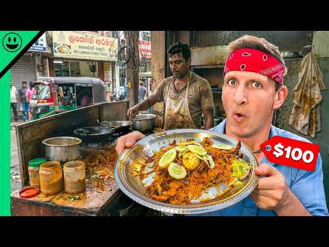 $100 Sri Lanka Street Food Challenge!! (They went too far!!)