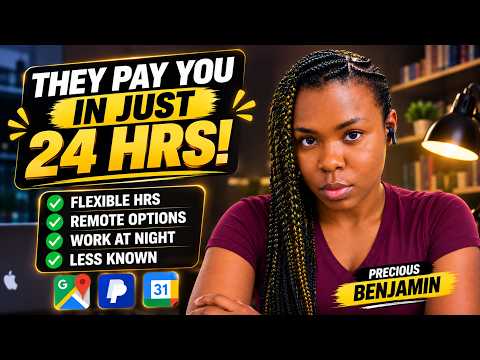 5 Legit Remote Websites That Pay You Within 24 HRS (No Experience, No Degree, No Interview)