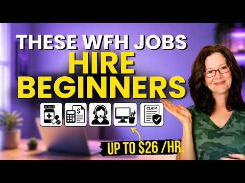 5 NO or LITTLE EXPERIENCE Work From Home Jobs For Beginners – Hiring Now