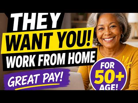 50+ Work From Home Jobs | Companies Hiring Older Workers Right Now