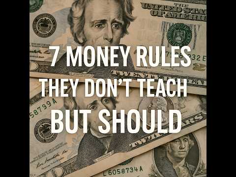 7 Money Rules They Don’t Teach You But Should