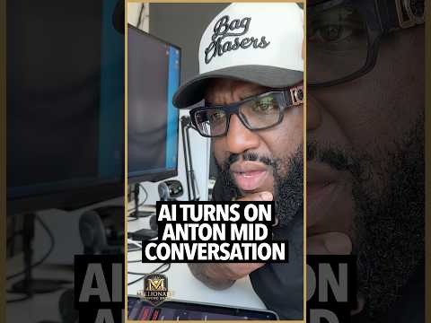 AI turns on Anton Daniels in the middle of a conversation after talking about taking over humans 😳