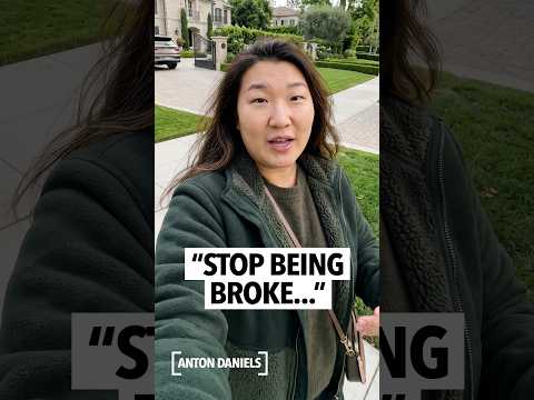 Asian woman says stop blaming capitalism for being poor, and stop buying things that don't matter 😳