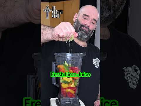 ASMR Dominican sofrito from scratch 🌶️🧅 Fresh chop, blend, mix.