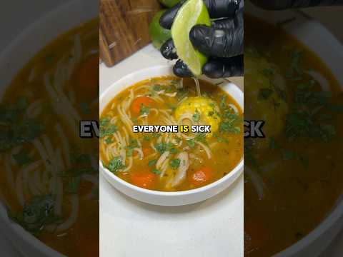 Authentic Cuban Sopa de Pollo (Chicken Soup) 🇨🇺🥣 recipe (description) ↗️ #sopa #soup #souprecipe