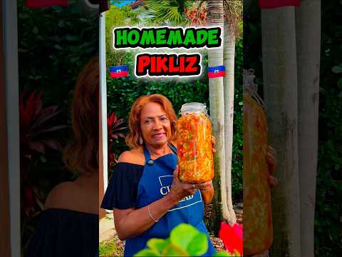 Authentic Haitian Pikliz 🇭🇹🌶️