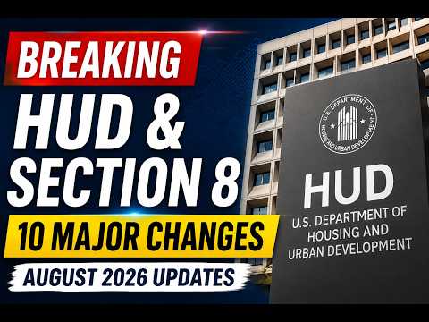 BREAKING HUD & Section 8 News: Major Changes & Updates!