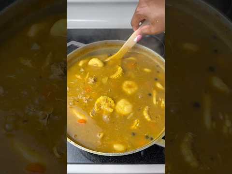 Caribbean style chicken soup🇻🇮🍲