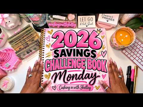 Cash Saving with 2026 Savings Challenge – Daily Savings