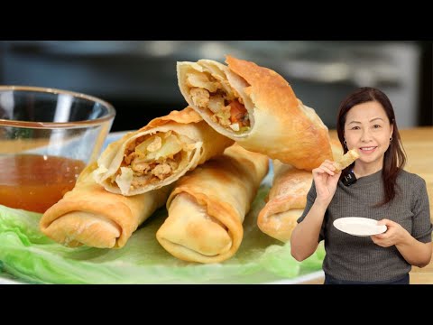 Crispy Egg Rolls easy to make at home | Can't believe it's not deep fried