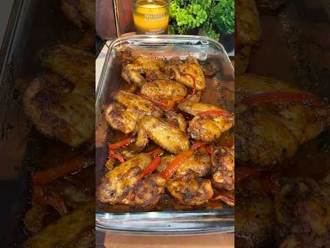 Crispy Juicy Oven-Baked Chicken Wings 🍗🔥 | Easy Weeknight Recipe