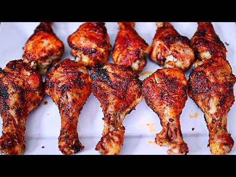 Easiest Most Delicious Crispy Baked Chicken Drumsticks Recipe
