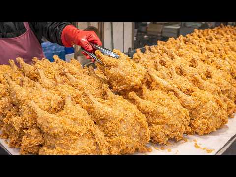 생닭 팔다 통닭 튀겼더니 대박?! 하루 250마리 완판되는 7천원 옛날 통닭!/Korean Fried Chicken That Sells 250 Whole Chickens a Day