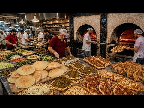 EPIC MIDDLE EASTERN STREET FOOD FEAST! Falafel, Hummus, Fatayer, Flatbreads & More!