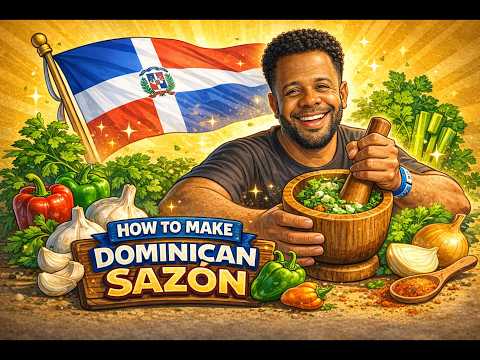 Haciendo Sazon Dominicano – Making Dominican Seasoning