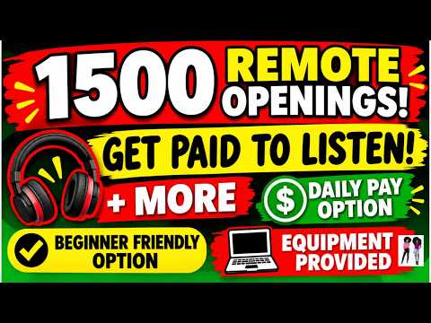 How to Search for Remote Jobs That Let You Work From Home ( Listening To Calls )