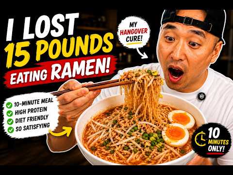 I Lost 10 Pounds Eating “Ramen” Like This! 😳