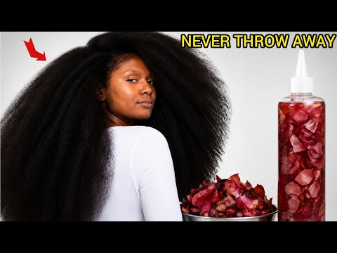 I Stop Throwing Away Onion Peel My Hair Can’t stop growing wild and longer