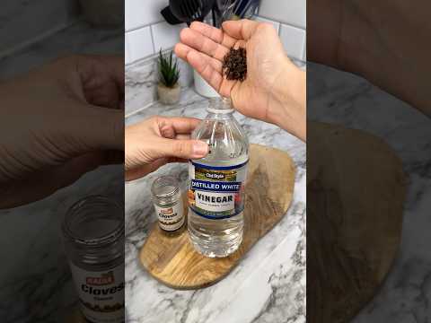 I Tried Cloves and Vinegar… The Results Were SHOCKING! 😱 #cleaning #homehacks
