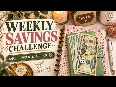 I’m Saving Small, But It’s Adding Up | Weekly Savings Challenge