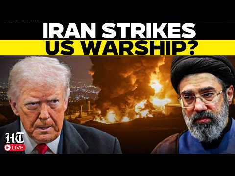 LIVE | Mojtaba’s Iran Strikes? IRGC Claims Missile Attack On US Carrier, Destroyer As Hormuz Erupts