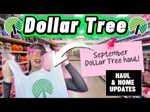 NEW DOLLAR TREE HAUL ☕️SEPTEMBER FINDS 🍁9/3/2026 LETS HANG OUT & CHAT 💬🛍️