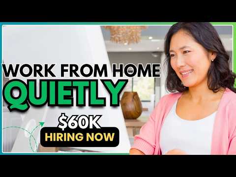 QUIET No/Low Phone + No Experience Work From Home Jobs 2026