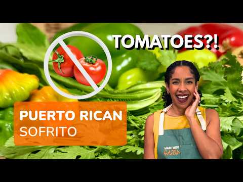 The Puerto Rican Sofrito Recipe That Starts Arguments ‼️