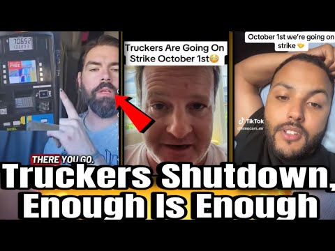 Truckers Have Had ENOUGH! October 1st Shutdown Shakes America…. Now MAGA Gets Called Out.