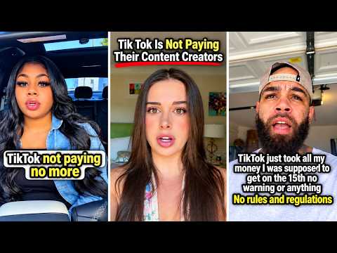 Watch Influencers Go Crazy Over TikTok Not Paying Them