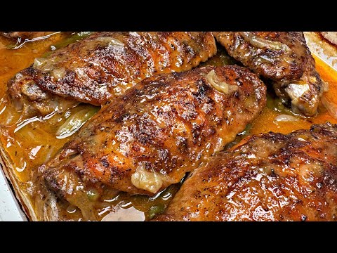 You'll Never Make Turkey Wings Any Other Way After Trying It This Way! Smothered Turkey Wings