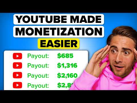 YouTube Just Made it SECRETLY Made it EASIER to Get Monetized 👀(INCREASE YOUR ODDS)