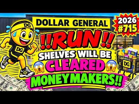 2026#715🏃‍♂️🏃‍♀️💨DG Couponing🏃🏿‍♀️💨RUN-RUN‼️SHELVES WILL BE CLEARED‼️MONEYMAKERS‼️MUST WATCH👀👀