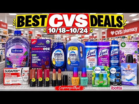 🔥 BEST CVS DEALS FOR October 18th – 24th