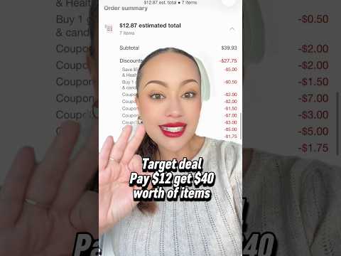 🔥 Easy Target deal valid 10/18 to 10/23/2026 #deals #learntosave #couponing