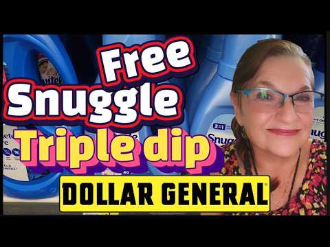 FREE SNUGGLE at Dollar General this week #couponing  #deals