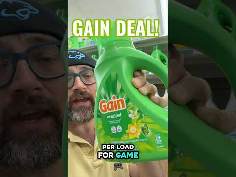 Gain for 9¢ A LOAD Saturday at Dollar General and ANYBODY can get this one #dollargeneral #couponing